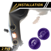 Jeep Wrangler JK (2007-2017) Purple Roof Top Mounting Knob Screw Cover