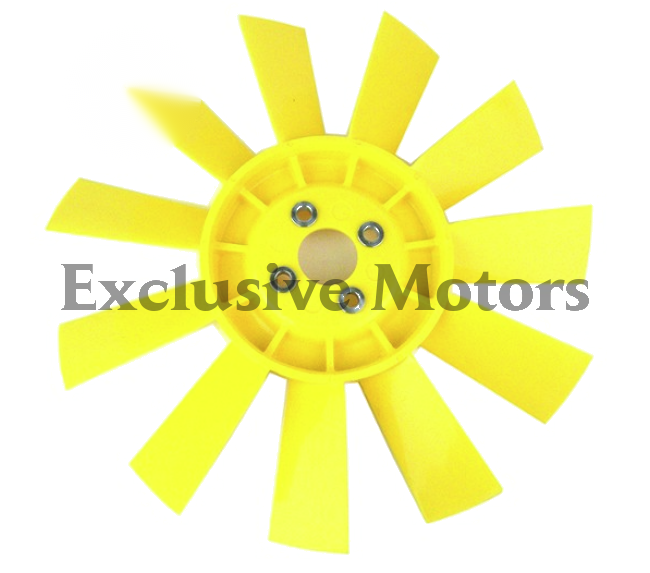 Mini 11 Blade Plastic Fan