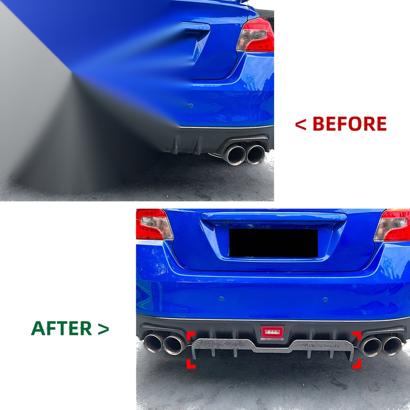 Subaru WRX STI Rear Bumper Diffuser Lip (2015-2021)