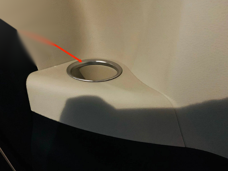 Toyota Sienna (2021-2023) 2 x ABS Matte Seat Side Water Cup Holder Cover Trim