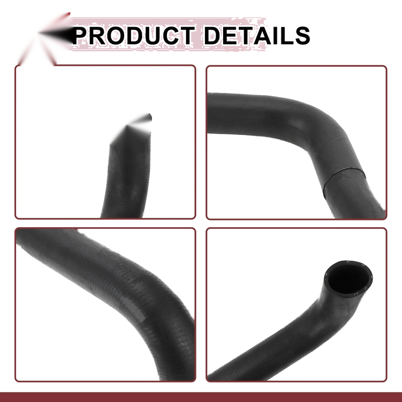 LEXUS LS400 4.0L (1990-1994) Rubber Black Radiator Coolant Hose