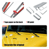 Jeep Wrangler JK 2 x Front Engine Hood Hinge Cover Trim (2007-2018)
