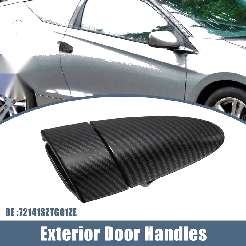 Honda CR-Z Front Right Exterior Door Handle Carbon Fiber (2011-2016)