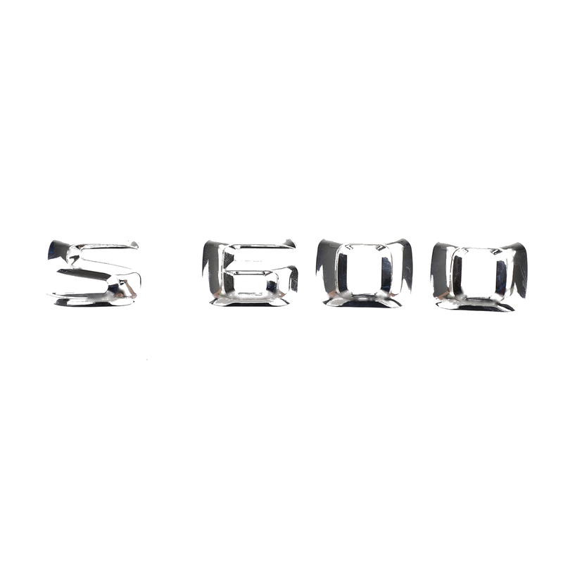 Mercedes S600 Chrome Trunk Emblem Badge (2000-2013)