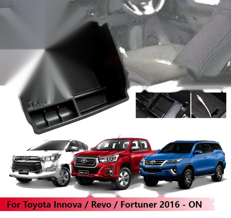 Toyota Innova 1kdFortuner Armrest Box Tray (2016-ON)