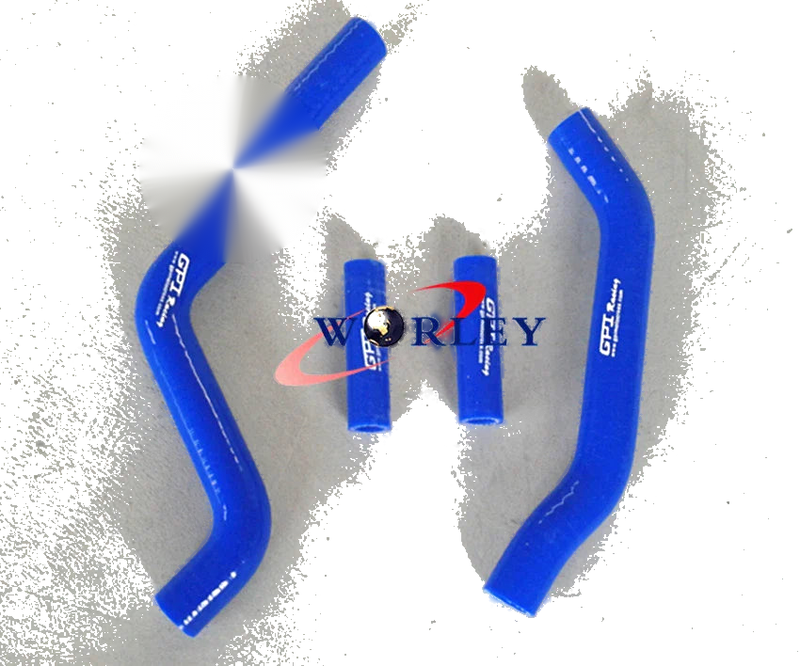 Kawasaki KX125 Silicone Radiator Hose (2003-2007)