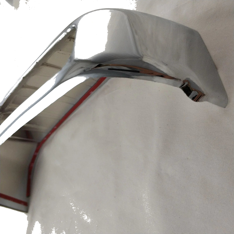 Toyota Prado FJ120 Chrome Rear License Plate Frame Cover Trim (2003-2009)