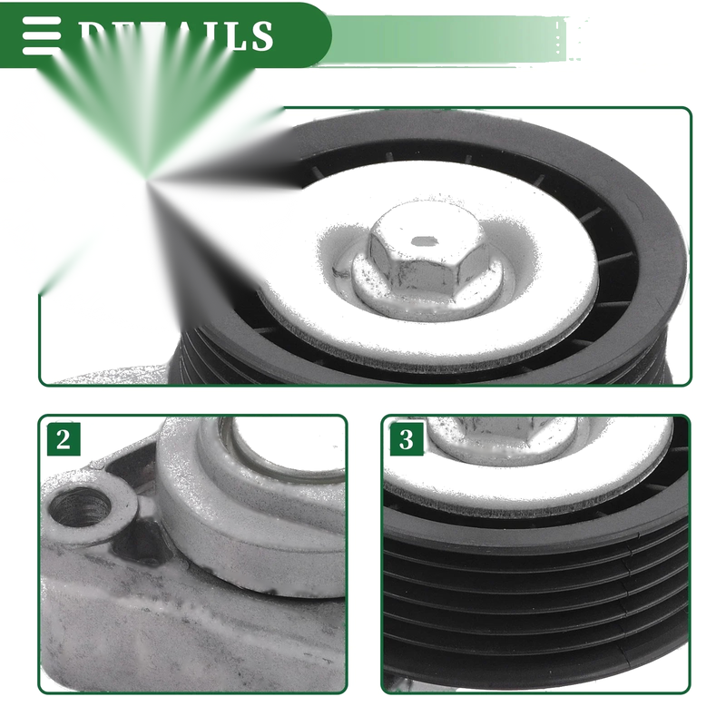 Chevrolet SS Engine Belt Tensioner Pulley Assembly (2014 - 2017)