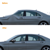 Mercedes Benz S-Class W222 Gloss Black Window Strip Trim (2013-2022)
