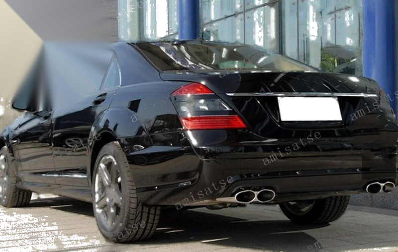 Mercedes Benz W221 S500 S550 S600 S63 S65 Muffler Tip (2007-2013)