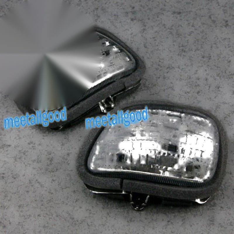 2001-2017 Honda GL1800 Goldwing Clear Front Turn Signal Lights (2001-2017)