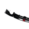 BMW 3 Series F30 M Sport Rear Bumper Diffuser Lip w/ Lights (2013-2019)