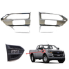 Turn Lights Cover Trim Chrome LH+RH Fits Ford Ranger T6 UTE Pickup 2015-17 D06