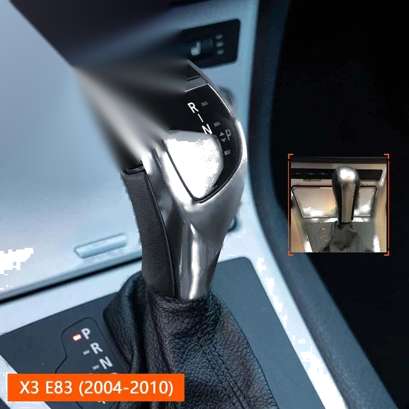 BMW X3 E83 2004-2010 Silver Automatic LED Shift Knob Gear Shifter Fit