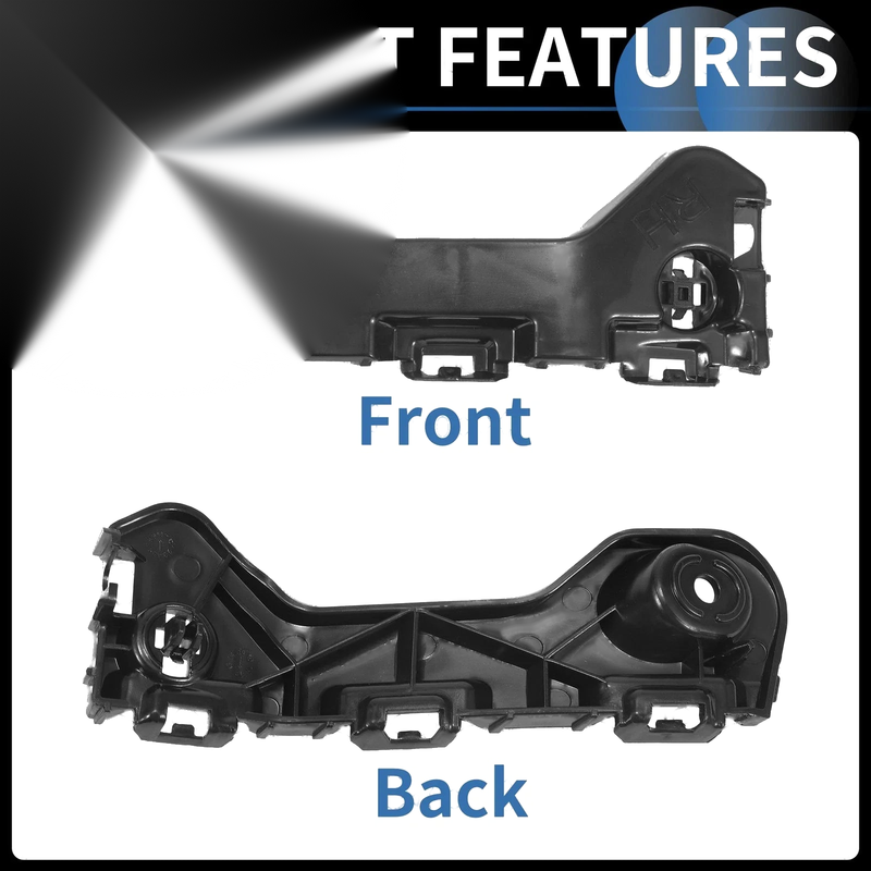 Ford Edge Right Front Bumper Retainer Bracket (2011-2014)