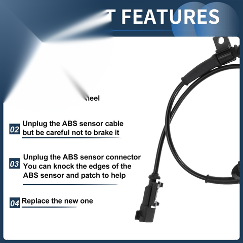 Ford Ranger 4WD ABS Wheel Speed Sensor (2011-2019)