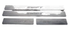Suzuki Swift 4 Door Sill Scuff Plates Stainless Steel (2012-2015)