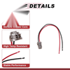 Honda Accord Odyssey Civic Reverse Light Socket Wiring (No. 33513S84A01)