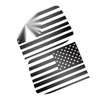 Ford F-150 2 x Black Rear Window Flag Stickers (2015-2022)