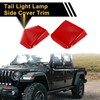 Jeep Wrangler JL JLU 2018-2024 Red Tail Light Cover Trim
