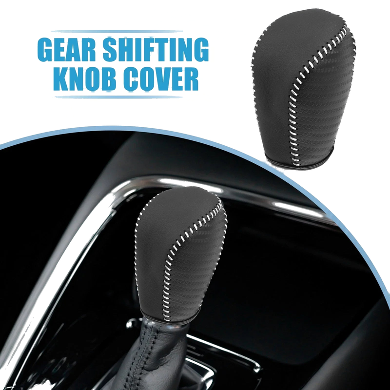 Honda Civic 10th Gen (2016-2021) Black Gray Gear Shifting Knob Cover
