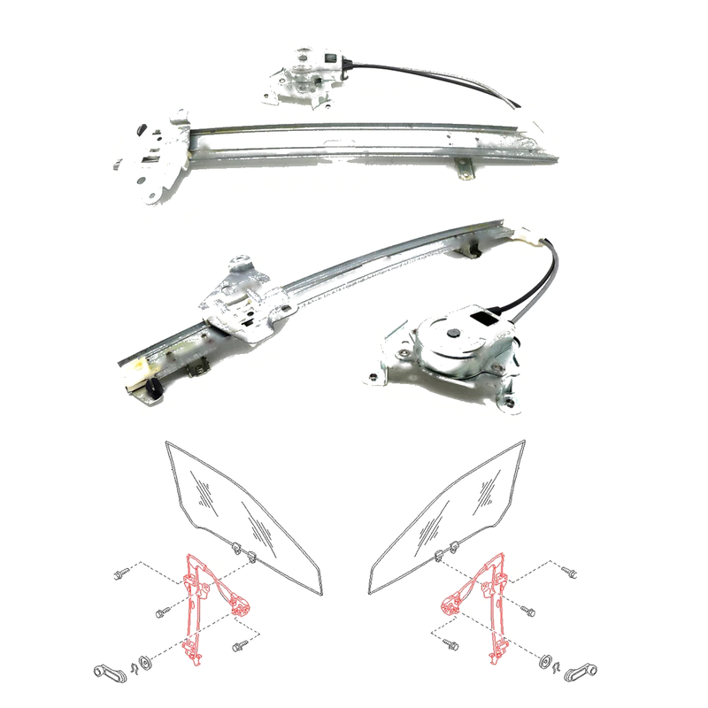 Front Window Regulator LH/for Nissan Pathfinder/Terrano 1985-1995