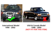 Ford Ranger 1 x Black Tailgate Handle (1998-2002)