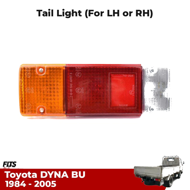 Tail Lights Rear Lamp +Bulb 1 PC Fits Toyota Dyna BU Heavy UTE Truck 1984-05 DE