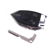 Mercedes Benz 3 Button Key Shell Cover (Fits Various Models)