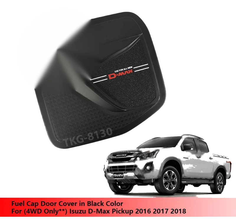 Isuzu D-Max Dmax Fuel Door Cap Cover Trim (2016-2017)