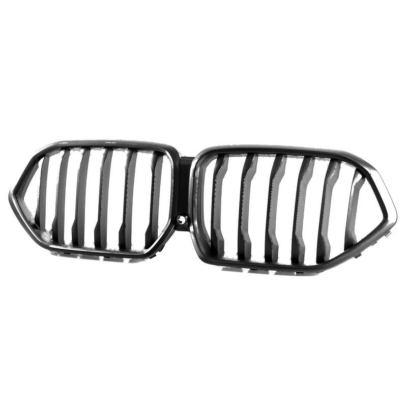 BMW X6 G06 Matte Black with Camera Hole Grille (2019-2020)
