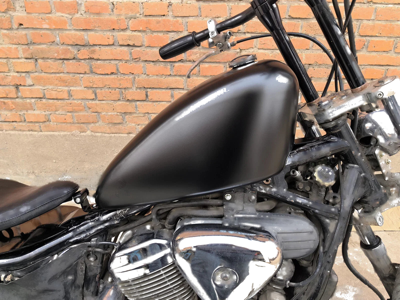 Honda Steed VLX400 600 Matte Black Fuel Tank