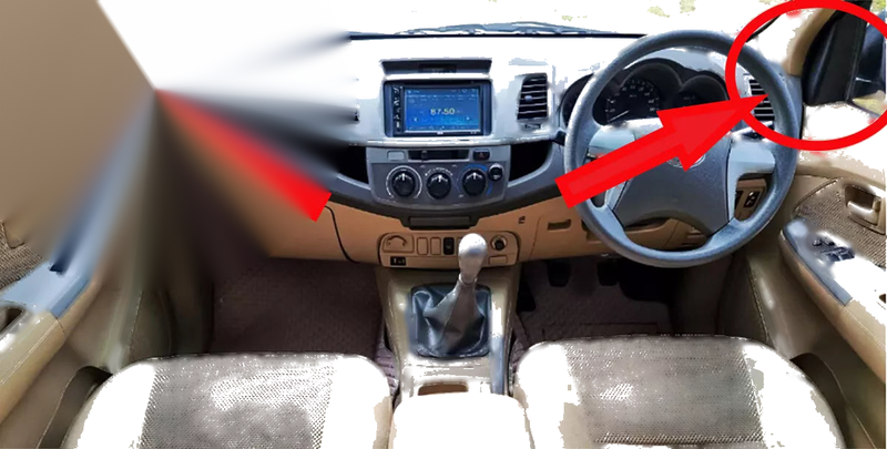 Toyota Hilux MK6 MK7 Tweeter Cover Trim (2005-2014)