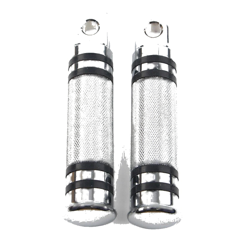 Harley Davidson Chrome Aluminum H-D Male Mount Footpegs