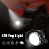 Jeep Wrangler JL JLU (2018-2023) - 1 Pair 4 Inch LED Fog Lights