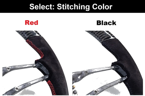 Suzuki Swift 3rd Gen (2018-2021) - Custom Silver Carbon Fiber Steering Wheel