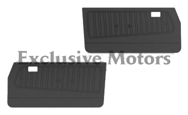 Ford Escort MK2 2 door door cards