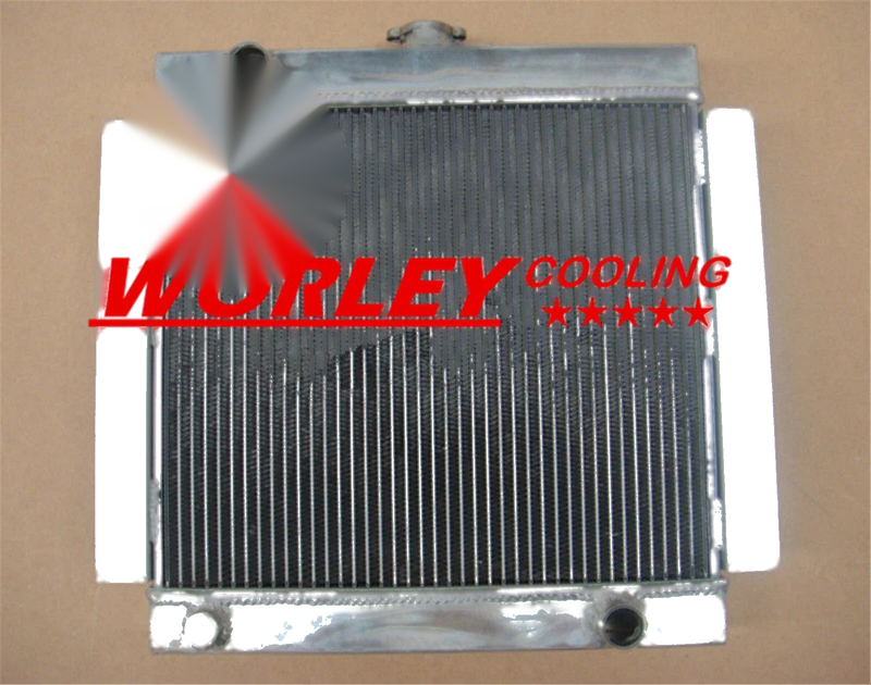 Ford Escort Mk1 Mk2 RS2000 3 Core Aluminum Radiator + Fan (1968-1980)