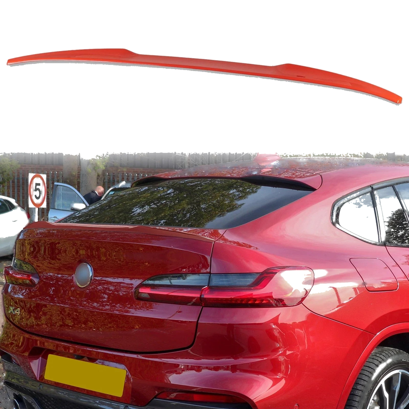 BMW X4 G02 (2018-2023) - F98 X4M CS Style ABS Toronto Rot Boot Spoiler