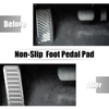 Ford Mustang (2015-2020) Silver Tone Aluminium Alloy Left Foot Rest Pedal