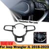 Jeep Wrangler JL Carbon Fiber Steering Wheel Cover (2018-2023)