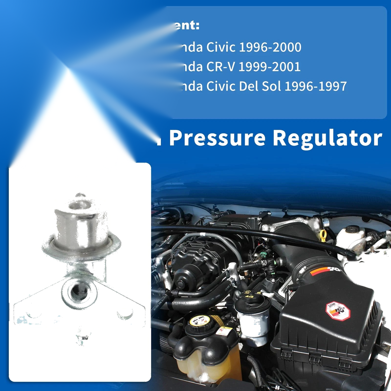 Honda Civic CR-V Fuel Injection Pressure Regulator (1999-2000)