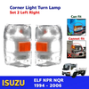 Corner Lights Turn Lamp Pair Fits Isuzu Elf N-Series NPR NQR Truck 1994-06 D06