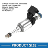 Chevy Malibu (2013-2015) 2.5L Black Fuel Injector 1 x No.12662564