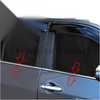 Toyota Hilux Revo Rocco 2016-2022 Chrome Window Trims