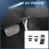 Ford Fiesta (2007-2012) Silver Tone 3 x Foot Accelerator Pedal Covers