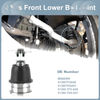 Honda Fit, Insight 2 x Front Lower Ball Joints Kit (2007-2020)