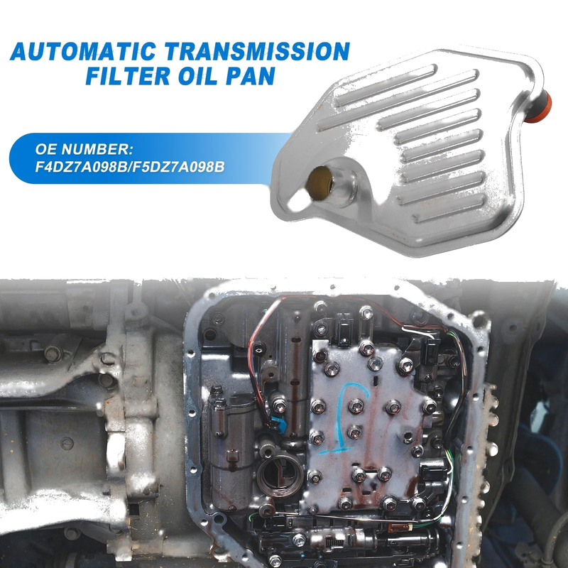 Ford F-150 Transmission Fluid Filter Oil Pan (1997-2003)