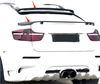 BMW X6 E71 E72 (2008-2014) 2 x pcs Rear & Roof Spoiler Wing Unpainted