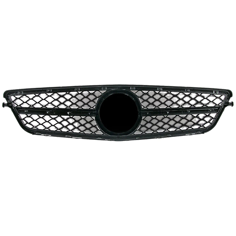 Mercedes Benz W204 C-Class C280 C300 C350 Black AMG Grille (2007-2014)